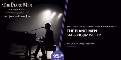 The Piano Men Starring Jim Witter