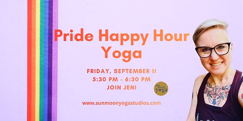 Pride Happy Hour Yoga - September 11