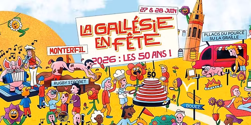 50 ans - La Gall\u00e9sie en f\u00eate \ud83e\udd73 