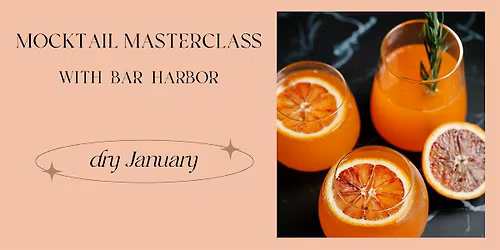 Dry January Mocktail Mixing Class with Bar Harbor