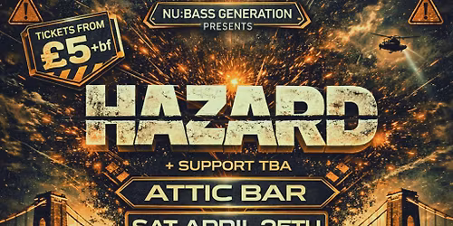 Nu:Bass Generation Presents: Hazard + support