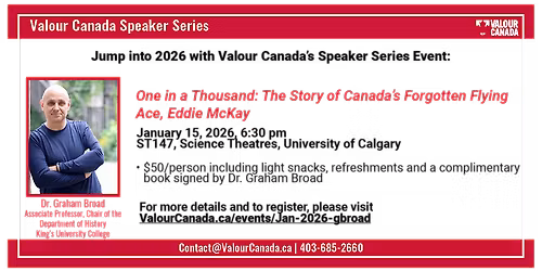 Valour Canada Speaker Series: Dr. Graham Broad