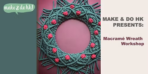 Macram\u00e9 Wreath