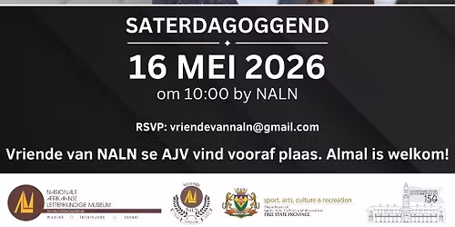 Dr. Chris Vorster gesels oor Tobie Cronj\u00e9 - 'Onwillige Volksnar' n\u00e1 Vriende van NALN se AJV