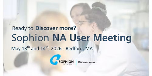 Sophion User Meeting 2026 - North America