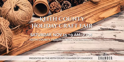 Keith County Holiday Craft Fair 2025