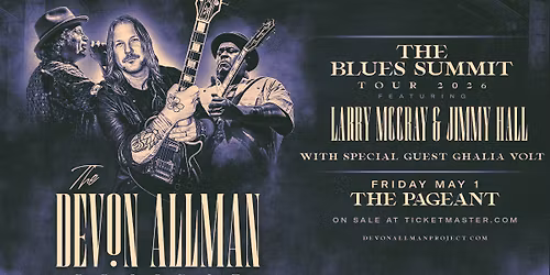 Devon Allman's Blues Summit at The Pageant