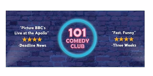 101 Comedy Club Folkestone April 25th 2026