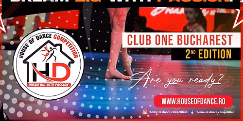 HOUSE OF DANCE INTERNATIONAL COMPETITION