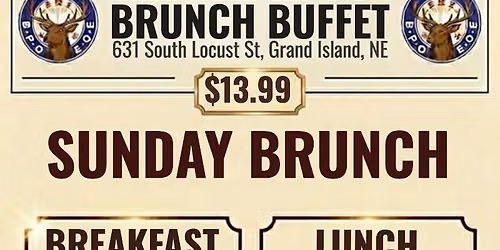 Elks Sunday Brunch
