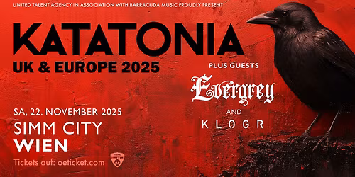 Katatonia \u2022 Simm City \u2022 Wien