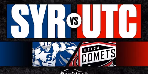 Utica Comets vs. Syracuse Crunch