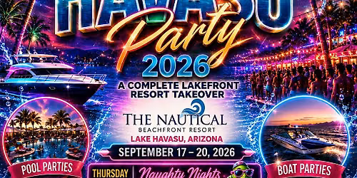 20th Annual Lake Havasu Party - A Complete Beachfront Resort Takeover!