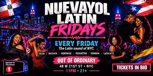 NuevaYol Latin Fridays NYC at OOO