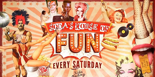 VIVID HQ - FREE DRINK & FREE ENTRY - Soda's House of Fun