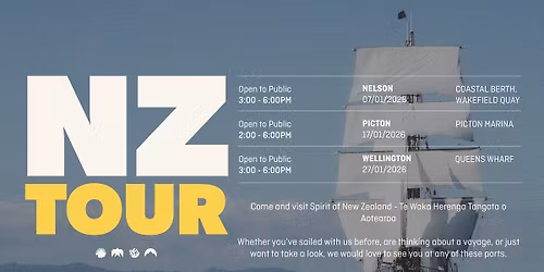 Spirit of Adventure - Open Ship: Wellington!