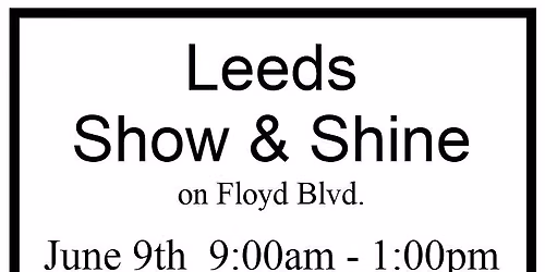 2026 Leeds Show and Shine