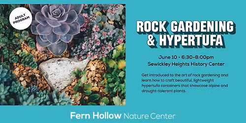 Rock Gardening & Hypertufa