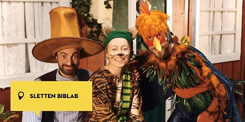 Familiel\u00f8rdag: Gubben og Katten og hanespetaklet - teater