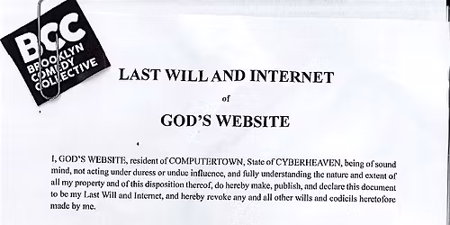 God's Website: Last Will and Internet