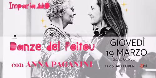 Imparia.MO le danze del POITOU con Anna Paganini