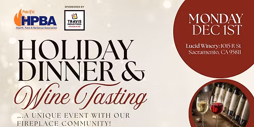 Northern CA Holiday Dinner & Wine Tasting