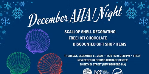 December AHA! Night: Scallop Shell Decorating