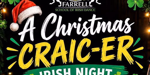 A Christmas Craic-er \u2618\ufe0f Irish Night 2026
