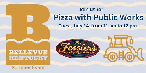 Pizza with Public Works at Bellevue Beach Park