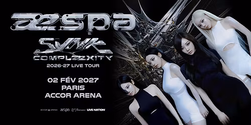 AESPA | Accor Arena, Paris - 2 f\u00e9vrier 2027