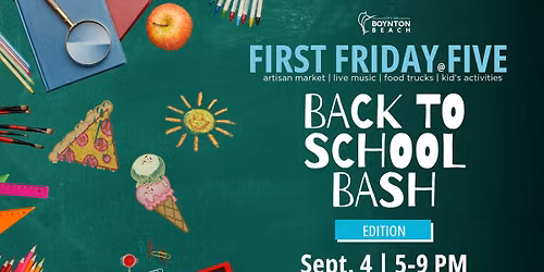 First Friday at 5: Back to School Bash