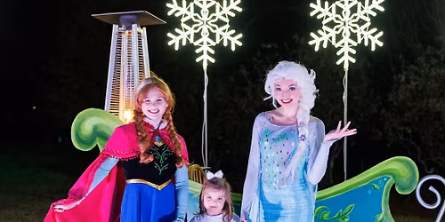 Holiday Wonders at the Garden Snow Queens