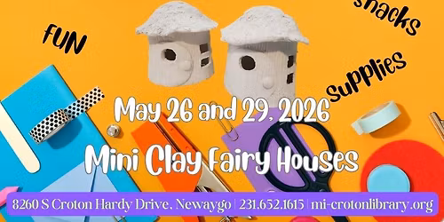 Drop-In Craft: Fairy Houses