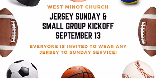 Jersey Sunday & Small Group Kickoff