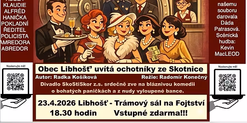 Divadeln\u00ed p\u0159edstaven\u00ed RUCE VZH\u016eRU