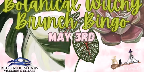 Botanical Brunch Witchy Bingo