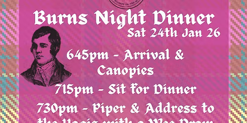 Burns Night 