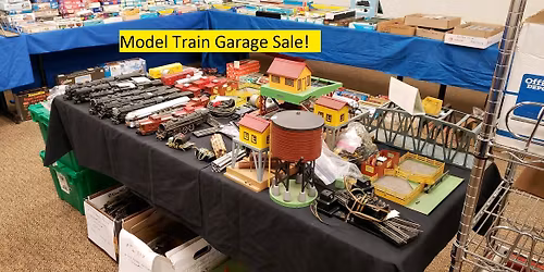 Model Railroad Garage Sale