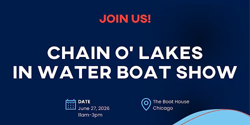 In Water Boat Show - The Boat House Chicago
