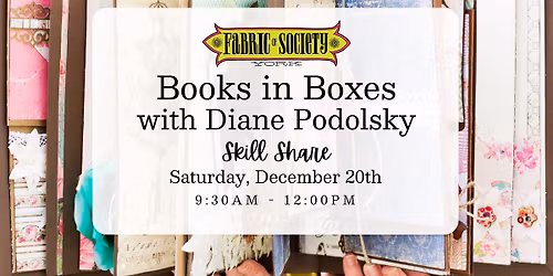 Community Skill Share: Books in Boxes