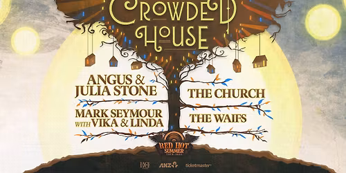 Crowded House Live at Red Hot Summer Tour in Toowoomba