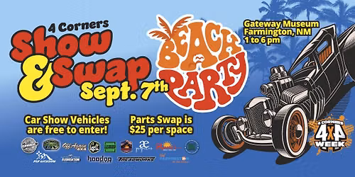 4 Corners Car Show & Swap Meet Beach Party