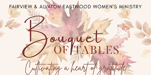 Bouquet of Tables 