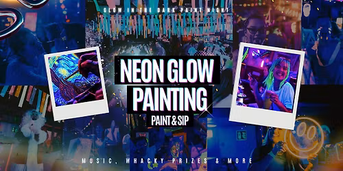 Neon Painting: Disco Ball