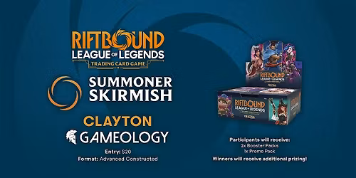RIFTBOUND - Summoner Skirmish DEC - Gameology CLAYTON - 13\/12\/25