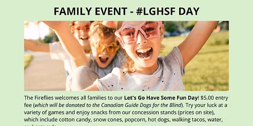 Family Event - #LGHSF Day
