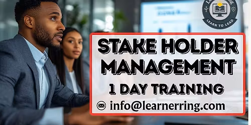 Stakeholder Management 1 Day Workshop | Kent, WA