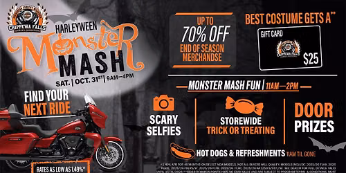 Harleyween Monster Mash at Chippewa Falls H-D