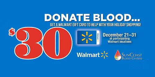 Walmart Taylor Rd Punta Gorda - Blood Drive