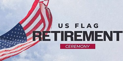 Post Flag Retirement Ceremony